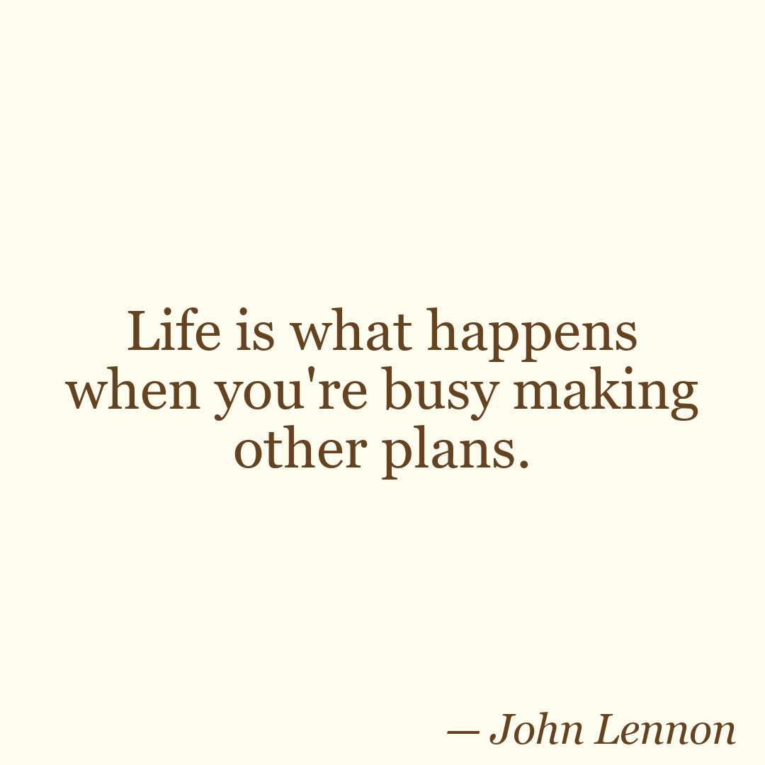 Warm Cream Instagram quote template example